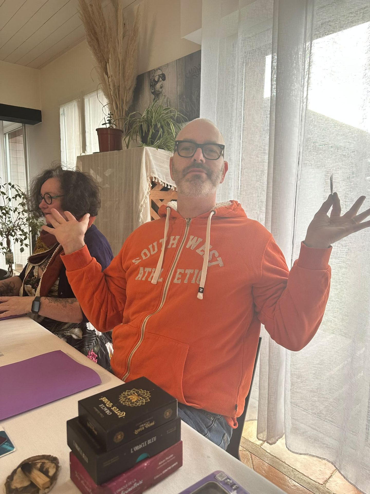 Moment partagé pendant une formation cartomancie (5)