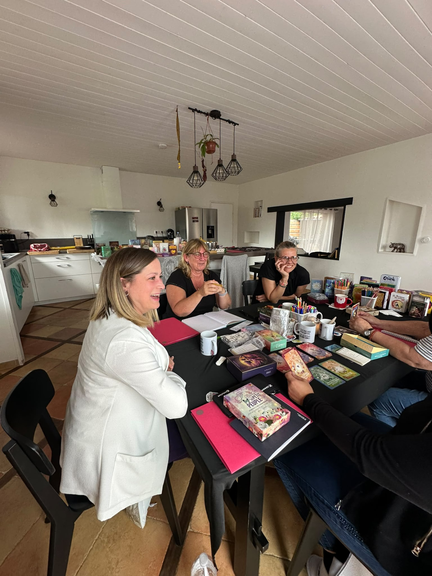 Moment partagé pendant une formation cartomancie (11)